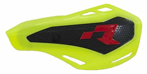 Protèges-mains hp1 Jaune Fluo Racetech pour rouler sur circuit enduro