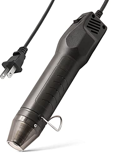 LDK Mini Heat Gun, Electric Hot Air Gun Heating Tools for DIY, Embossing, Crafts, Epoxy Resin, Shrink Wrap, Vinyl and Drying Paint 110V
