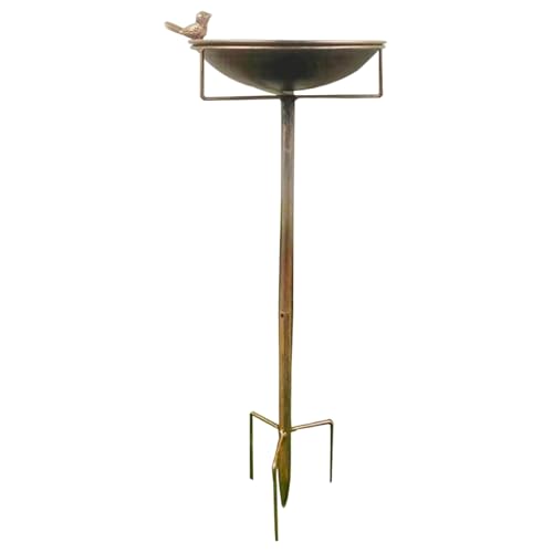 Baño para pájaros de metal con cuenco de agua para loro y periquito 2
