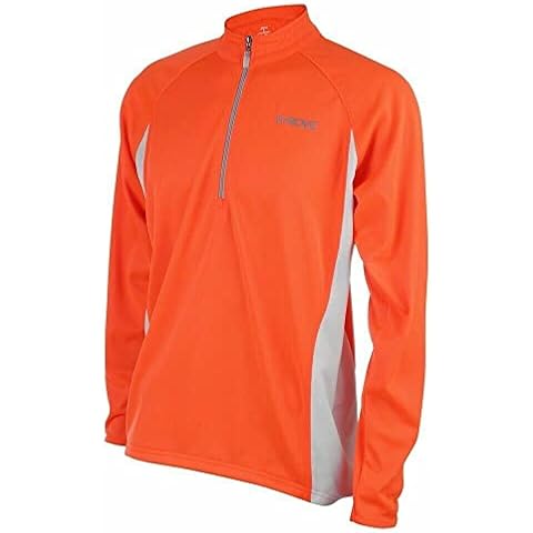 Proviz Men's High-Viz Long Sleeve Zipper Top, Orange, Small Cover