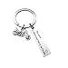 Banemi Porte Cle Maison Porte-Clefs One Piece Rectangle «Drive Safe Beau. Je t'aime» Cadeau Ado