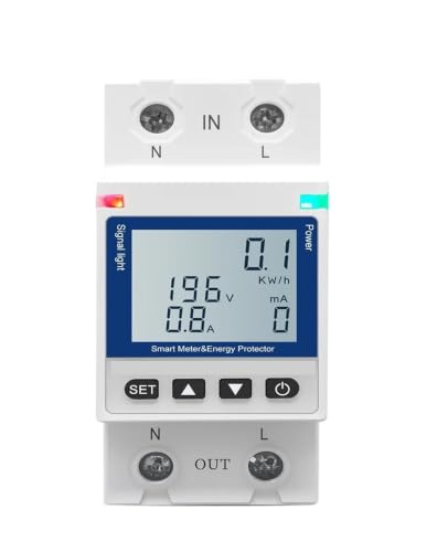 Disjoncteur refermable 63A intelligent avec contrôle de tension et fuite 220V