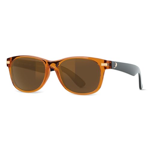 Image of B.N.U.S Scratch-Resistant Polarized Sunglasses with Corning Glass Lenses for Superior Clarity and UV Protection