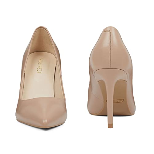 NINE WEST Women's Etta Pumps in Light Natural, 8.5 US4
