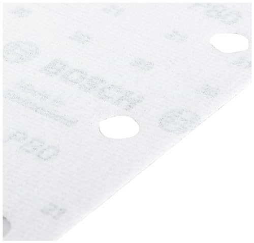 Feuille abrasive 93x185 mm G80 bois 8 trous velcro B&D 10 pièces - vue 4