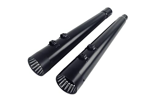 SHARKROAD Black 4.4'' Slip-On Mufflers