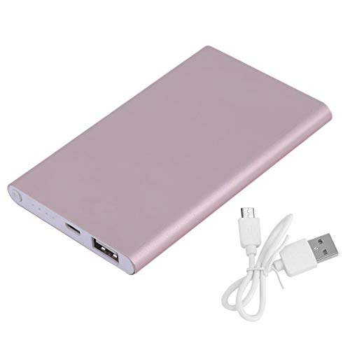 CamKpell Portable Size Super Thin 10400MAH External Power Bank Mobile Phone Battery Power Supply Charger For Smart Phones - Rose Gold