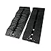 MagiDeal 2Pcs Car Service Ramps Campers Tire Wheel Chocks Black Utility Home Garage Maintenance Antislip for Repair Shops, 56x20x13 cm