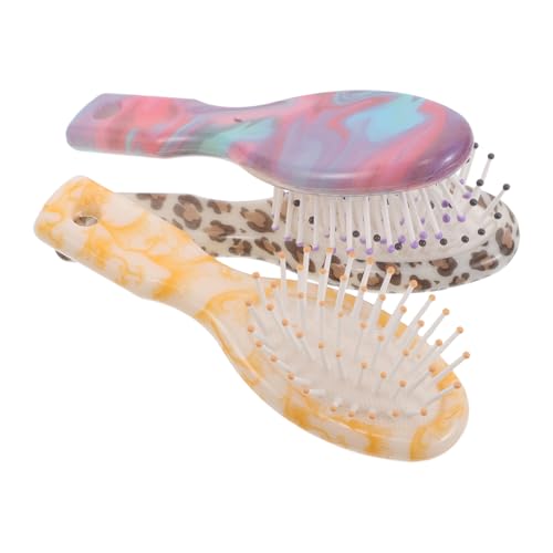 Portabilità compatta per i viaggi: questo mini set da viaggio per spazzole per capelli è progettato per una facile trasportabilità, rendendolo una spazzola per capelli da viaggio ideale per donne e da tenere in borsa o in tasca durante i viaggi, mini spazzola per capelli, mini spazzola per capelli pieghevole