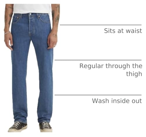 Image of Levi's Men's 501 Original Fit Jeans (Also Available in Big & Tall)