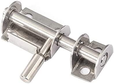 SFJSFIMQ Slide Bolt Door Lock Hasp,Gate, Latch Stainless Steel Barrel Window Bolts 1Pc Button