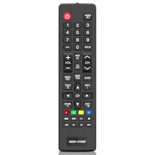MIMISOLA Mando Universal TV para Samsung, Mando TV Universal para Samsung QLED UHD SUHD HDR LCD LED HDTV-No Se Necesita configuración