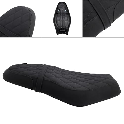 Asiento pasajero Blackb de alta comodidad para Scrambler 400 X 2024 2025 3