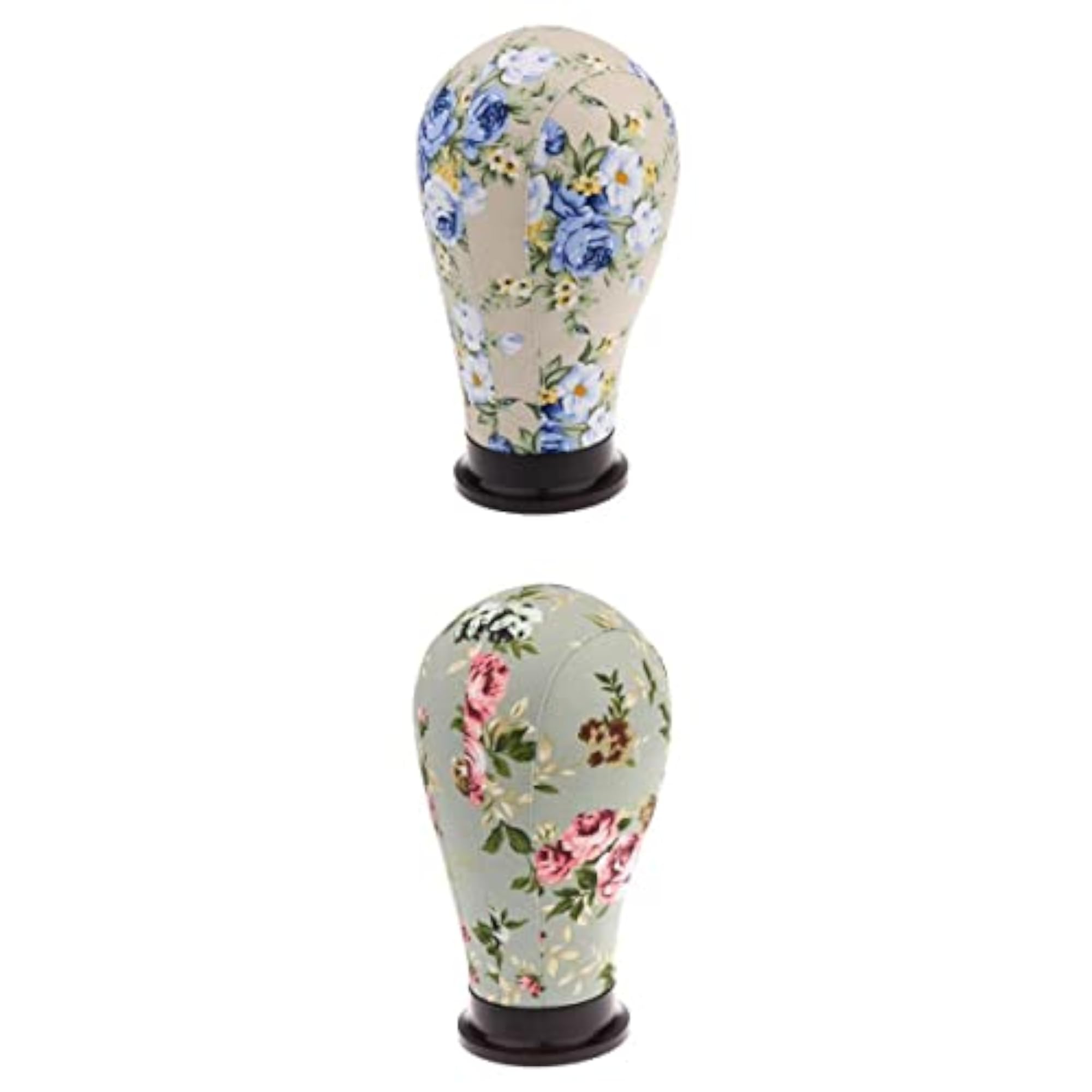 2pcs Mannequin Block Head Model Salon Display Stand