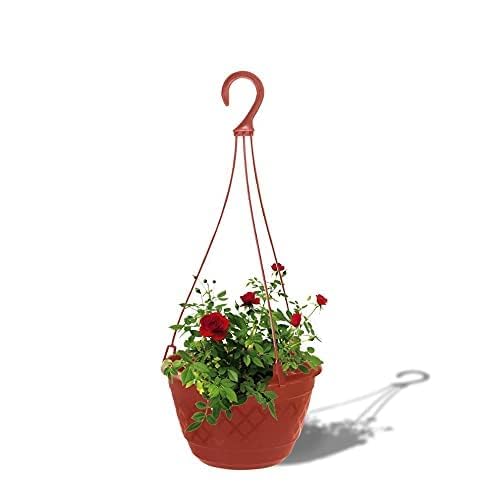 Krish™ Plastic Plant Hanger | Ceiling Hook Hanger, Rope Flower Pot Holder for Indoor Outdoor Balcony Garden | Home Decor Flower Planter Hanging Rope (2 Pieces) (B0CH3RV52F) Amazon Price History, Amazon Price Tracker