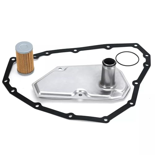 Manymiba Transmission Filter Oil Pan Gasket Kit Fits for Nissan, 2014-2019 Versa Note; 2012-2019 Versa; 2013-2019 Sentra, Replaces 31728-3JX0A, 31728-3JX0B, 31728-04X0B, 2824A021