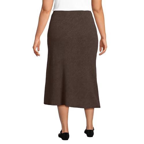 Lands' End Women's Crinkle Midi Skirt2