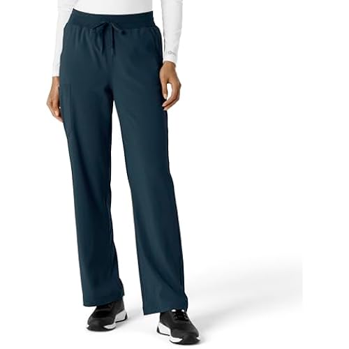 Carhartt Scrubs for Women Force Cross-Flex Boot Cut Pants, with 6 Pockets