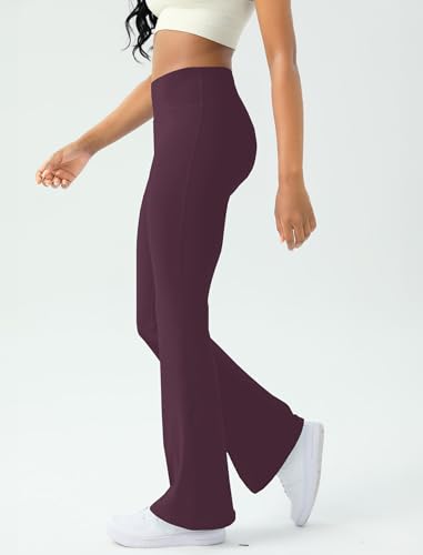 Image of AB-Eleven Women's Yoga Pants Bootcut Flare Leggings Bell Bottom Leggings
