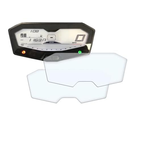 Film de protection d'écran pour tableau de bord moto FZ07 anti-UV clair