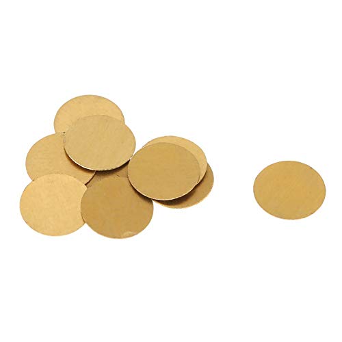 10 pezzi Disco antistrappo antideflagrante in ottone Materiale resistente all'usura, resistente alla corrosione, per pompa compressore aria