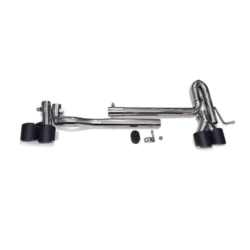 Silencieux Embouts Echappement Doubles quadruples sorties carbone anti-corrosion