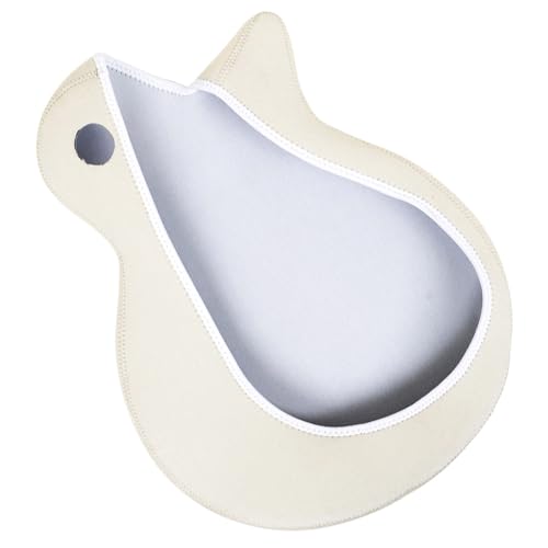 Housse de protection pour guitare électrique rouge 13cm pour transport quotidien