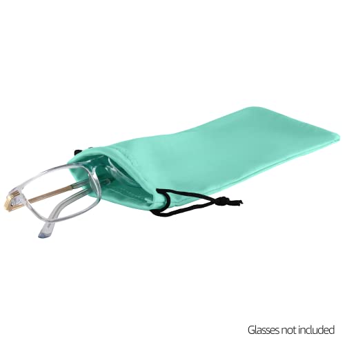 Image of Noble Hard Shell Glasses Case - Protective Eyeglass Case for Glasses with Microfiber Cleaning Cloth and Pouch