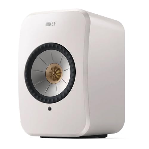 KEF LSX II Wireless HiFi Speaker System (Mineral White)