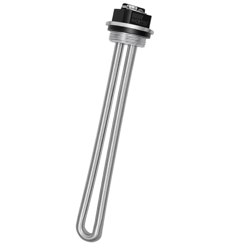 Cotisda 520900 RV Water Heater Element for Suburban SW Series Replaces 520789 SU520789 232794 92249 Fits SW6DE SW10DE SW12DE RV Camper 120V 1440W Screw-In Heating Element with Gasket.