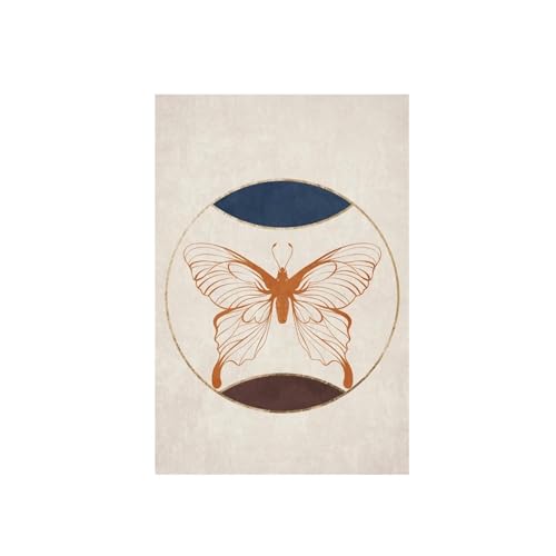 Art géométrique papillon abstrait KEBIA impression sur toile - 4