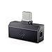 FiiO/Snowsky Tiny Portable DAC & Headphone Amplifier, Hi-Res USB DAC, PEQ Precision Tuning, PCM 384kHz/DSD256 Decoding, Android App/Web Control (3.5mm + Type-C Dual Ports, Tiny A Black)