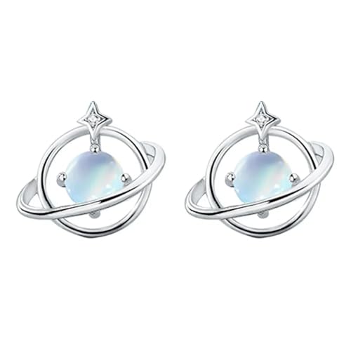 Pierre de Naissance Collier Ensemble Saturne Argent 925