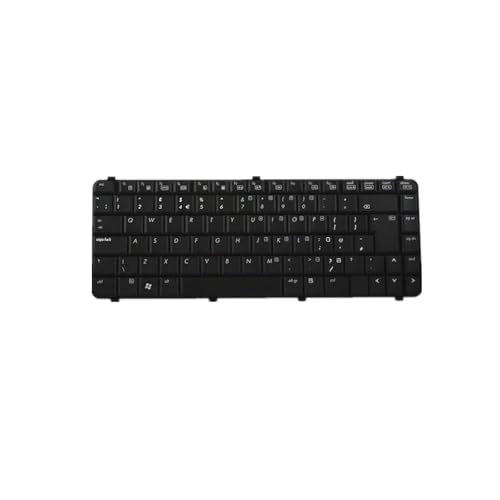 Teclado HP Compaq CQ 6710s 6715s negro para oficina y teletrabajo con teclado UK