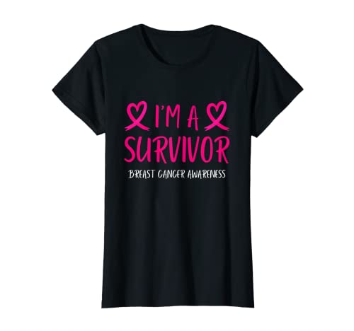 Mujer I'm a Survivor Breast Cancer Awareness Month Wear Pink Camiseta