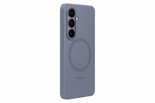 Image of Samsung Galaxy S26 Silicone Magnet Phone Case, Soft-Touch, Durable Grip, Great Feel, Blue Violet