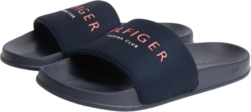 Tommy Hilfiger Herren Badeschuhe Neoprene mit Logo, Blau (Desert Sky), 41 – Ansicht 4