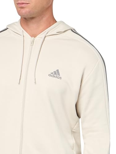 Image of adidas mens Essentials Fleece 3-stripes Full-zip