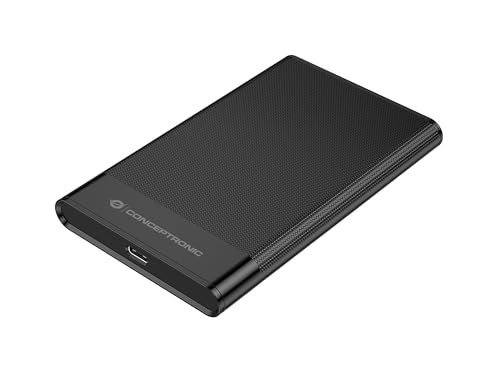 Conceptronic DANTE06B caja para disco duro externo Carcasa de disco duro/SSD Negro 2.5'