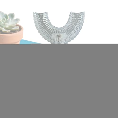 Djowyh Cepillo de dientes U para niños | Cepillo de dientes eléctrico de completa con temporizador y 3 modos | Cepillo de limpieza portátil | Para viajeros residencia estudiantil hotel