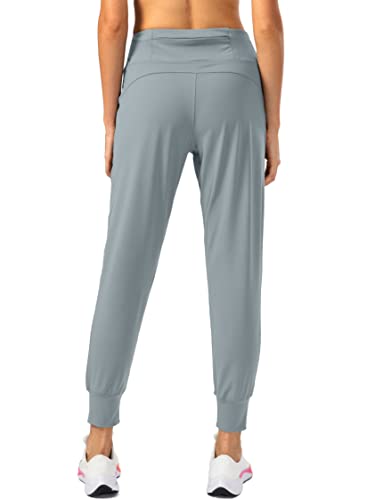 Image of Soothfeel Women's Joggers with Zipper Pockets High Waisted Athletic Workout Yoga Pants Joggers for Women