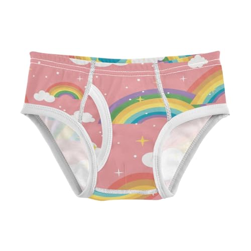KLL Rainbow Pride Toddler Boys' Soft Nighttime Underwear Cute Undies