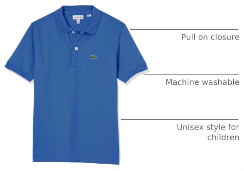 Image of Lacoste Unisex Adult Kids Short Sleeve Classic Pique Polo
