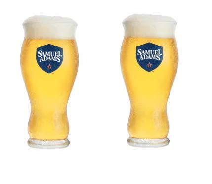 New 22 Ounce Extra-Large Samuel (Sam) Adams Perfect Pint Set of 2