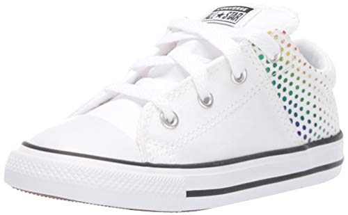 Converse Girl's Chuck Taylor All Star Madison Rainbow Foil Print Low Top Sneaker