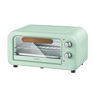 UOOD Elektrische oven thuis bakken multifunctionele elektrische oven smart mini 12L kleine oven, mini multi-functioning retro-broodrooster oven Perfect cadeau