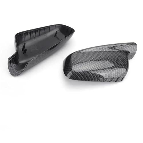 Capuchon rétroviseur BMW Série 7 E65 E66 2001-2008 E46 Coupé look carbone - 3