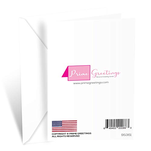Granddaughter Birthday Card | Made In America | Eco-Friendly | Thick Card Stock With Premium Envelope 5In X 7.75In | Packaged In Protective Mailer | Prime Greetings (Birthday Present) #TOP3