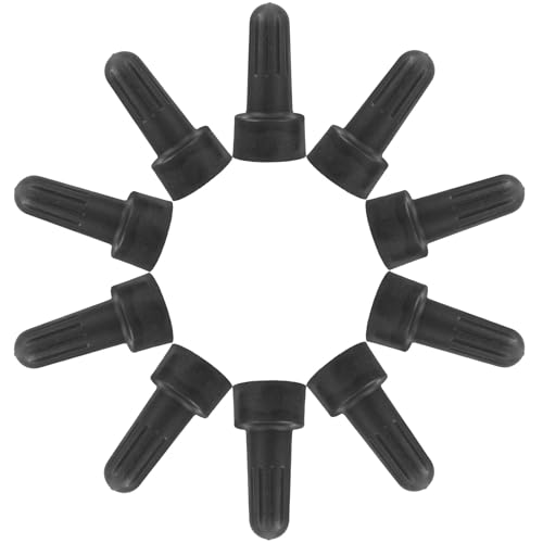 Sosoport Juego de 10 Llaves de Plástico para Extracción de Anillos de Casquillo E26 Herramienta Multifuncional para Desmontaje de Anillos de Retención Bases de Lámparas Uso Profesional y