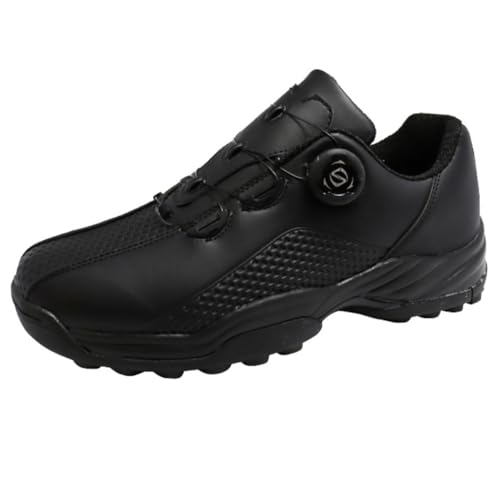 FOURSENCE Men's Dial Shoes, Golf, Spikeless Sports Shoes, Trekking Shoes, Climbing Shoes, Golf Shoes